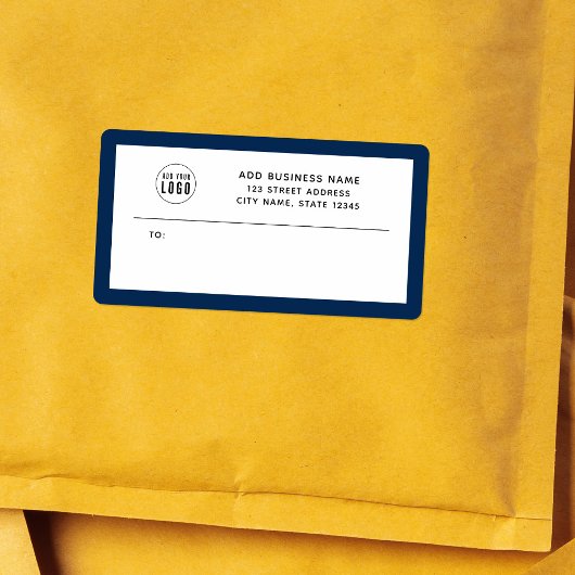 Rücksendeadresse für den Handel mit Logos hinzufüg