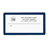 Rücksendeadresse für den Handel mit Logos hinzufüg (Vorne)