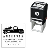 Rücksendeadresse für den Lkw-Urlaub Permastempel (Beispiel)