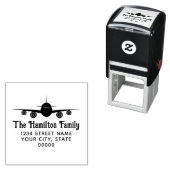 Rücksendeadresse für die Frontansicht Permastempel (Beispiel)