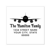 Rücksendeadresse für die Frontansicht Permastempel (Design)