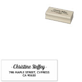 Rücksendeadresse für die Verarbeitung Minimalistis Gummistempel (Stempel)