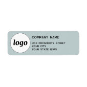 Rücksendeadresse für einfache Logos (Vorne)