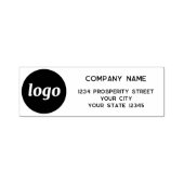 Rücksendeadresse für einfache Logos Permastempel (Design)