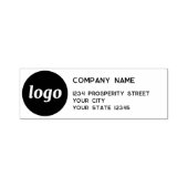 Rücksendeadresse für einfache Logos Permastempel (Design)