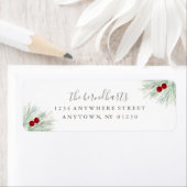 Rücksendeadresse für Feiertage *Seien wir froh* (Insitu)