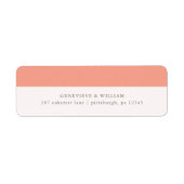 Rücksendeadresse für fett und hell (Vorne)