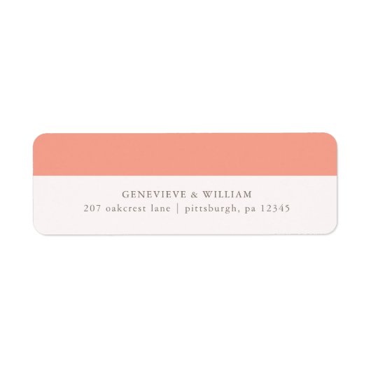 Rücksendeadresse für fett und hell (Vorne)