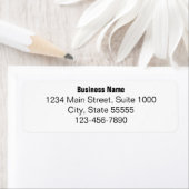 Rücksendeadresse für Firmennamen Telefonnummer (Insitu)