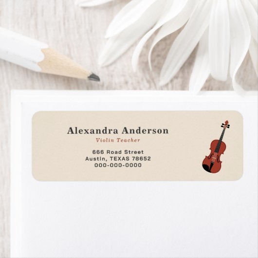 Rücksendeadresse für Geige (Insitu)