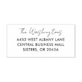 Rücksendeadresse für Geschäftsbüros Permastempel (Design)