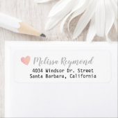 Rücksendeadresse für handgeschriebenen Schriftart (Insitu)