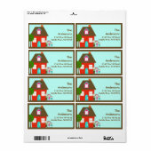 Rücksendeadresse für Haus und Familie (Vorne)