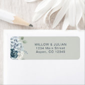 Rücksendeadresse für Hochzeiten von Grünblütenblät (Insitu)