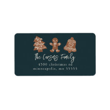 Rücksendeadresse für Holiday-Cookies