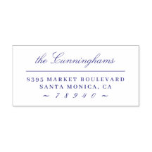 Rücksendeadresse für Kalligrafie-Skriptfamilie