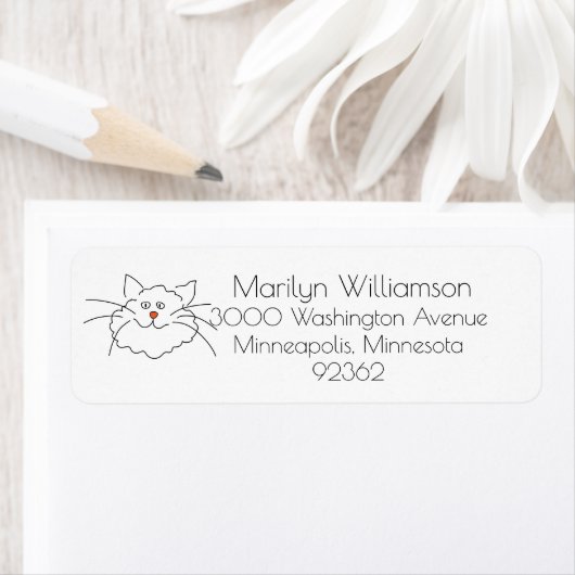 Rücksendeadresse für Kitty Cat (Insitu)