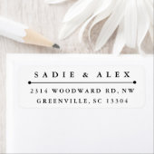 Rücksendeadresse für klassische Paare (Insitu)