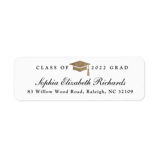 Rücksendeadresse für klassische Skript-Abschluss (Vorne)