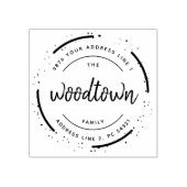 Rücksendeadresse für kleine Unternehmen Gummistempel (Prägung)