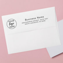 Rücksendeadresse für kundenspezifische Firmenlogos