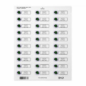 Rücksendeadresse für Lyme-Krankheit (Vorne)