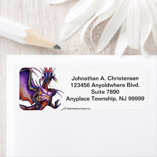 Rücksendeadresse für Monarch Dragon (Insitu)