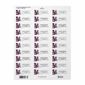 Rücksendeadresse für Monarch Dragon (Vorne)