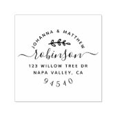 Rücksendeadresse für niedliche benutzerdefinierte permastempel (Design)