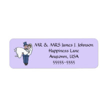 Rücksendeadresse für niedliche neu übersetzte Cart