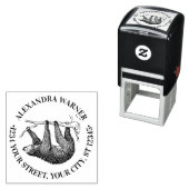 Rücksendeadresse für niedliches Hängegelenk #2 Permastempel (Beispiel)