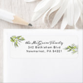 Rücksendeadresse für Olivenzweige (Insitu)