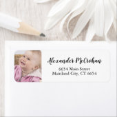 Rücksendeadresse für personalisiertes Foto (Insitu)