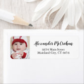 Rücksendeadresse für personalisiertes Foto (Insitu)