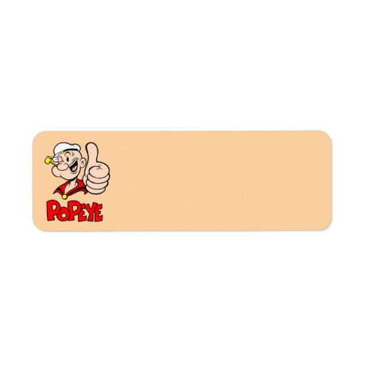 Rücksendeadresse für Popeye (Vorne)