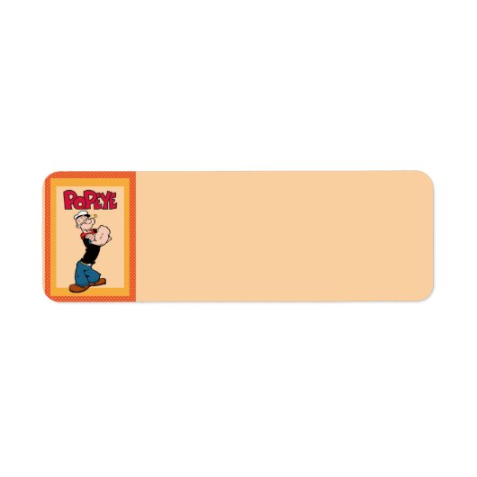 Rücksendeadresse für Popeye (Vorne)