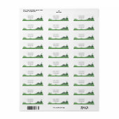 Rücksendeadresse für Rasenpflege und Gärtner (Vorne)