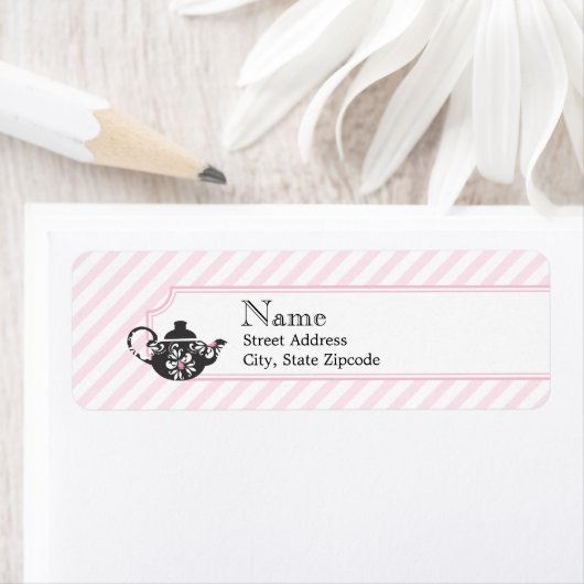 Rücksendeadresse für rosa Tee (Insitu)