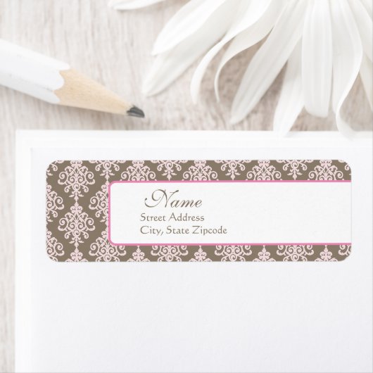 Rücksendeadresse für Rosa und Braun (Insitu)