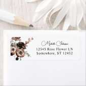 Rücksendeadresse für Schwarz und Natürliche Blumen (Insitu)