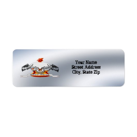 Rücksendeadresse für Schwermetalle (Vorne)