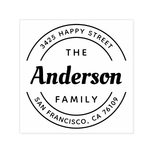 Rücksendeadresse für SkriptTypografie Permastempel (Design)