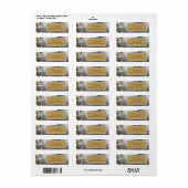 Rücksendeadresse für Snowflake (Vorne)