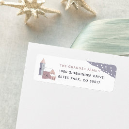 Rücksendeadresse für Snowy Village