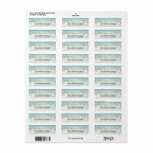 Rücksendeadresse für Snowy Winter (Vorne)