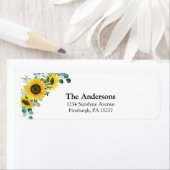 Rücksendeadresse für Sonnenblumen (Insitu)