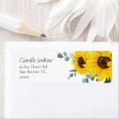 Rücksendeadresse für Sonnenblumen (Insitu)