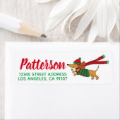 Rücksendeadresse für spielende Weihnachtsfeiertage (Insitu)