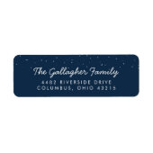 Rücksendeadresse für Star Baby Dusche (Vorne)