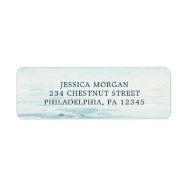 Rücksendeadresse für Strandhochzeiten